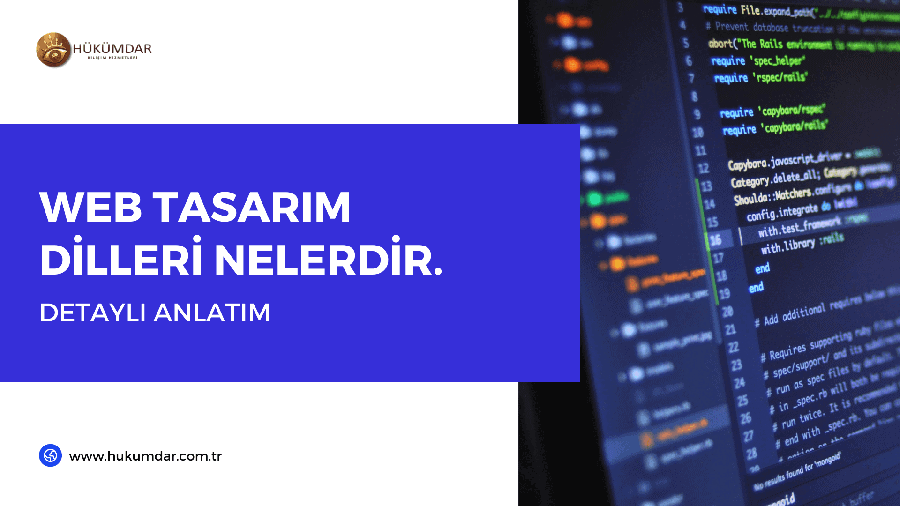 Web Tasarım Dilleri Nelerdir?
