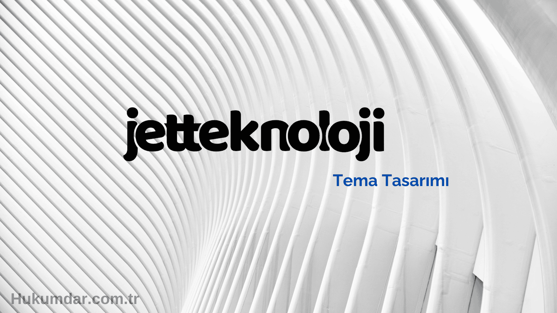 Jet Teknoloji Tema Tasarımı
