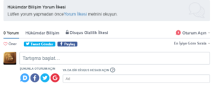 E-ticaret Yorumları