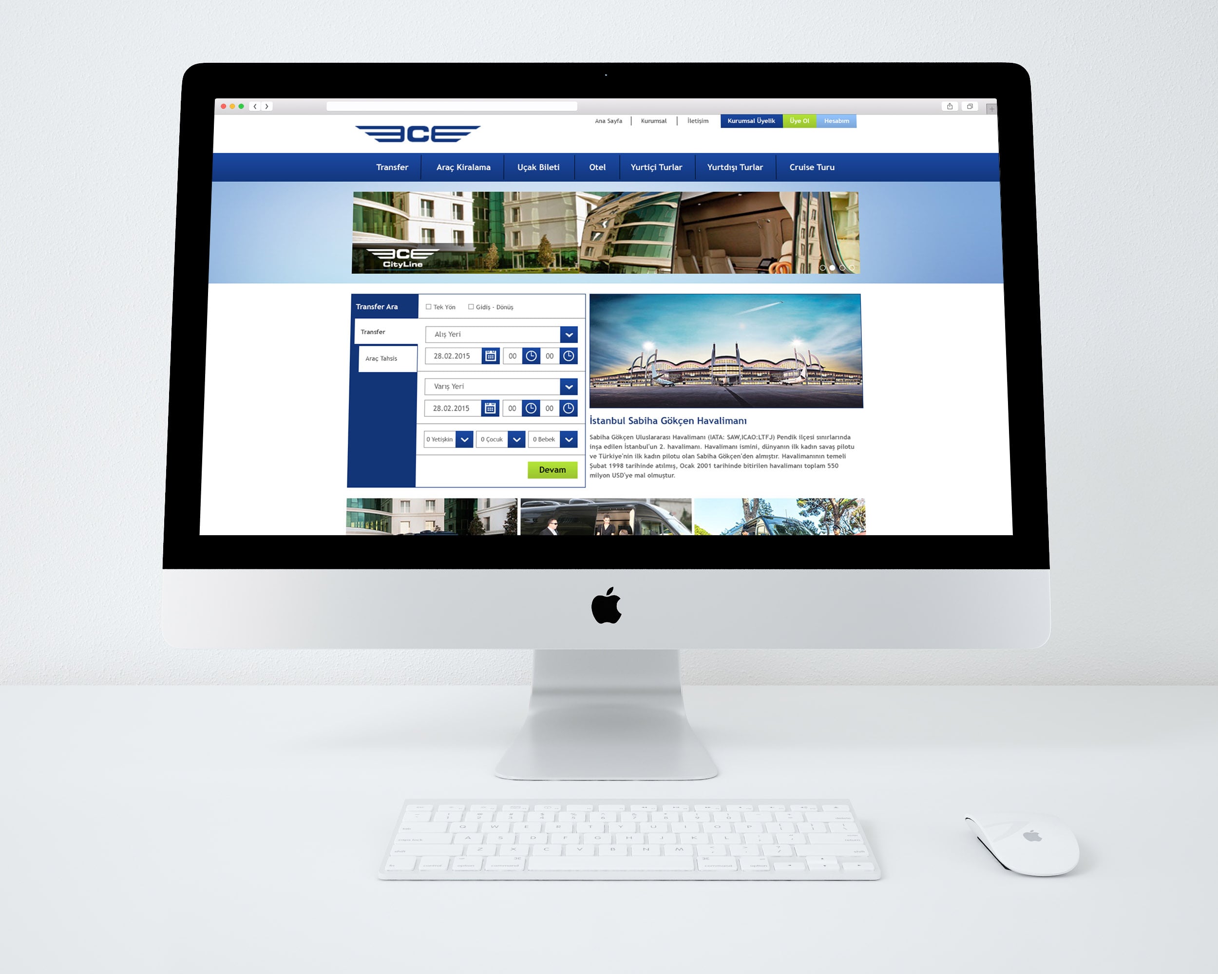 Cityline Web Tasarımı