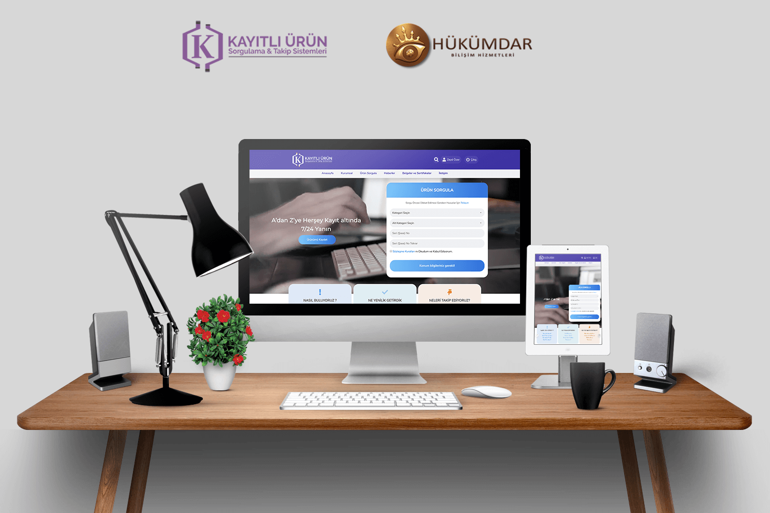 Kayıtlı Ürün Web Tasarım ve Mobil Uygulama
