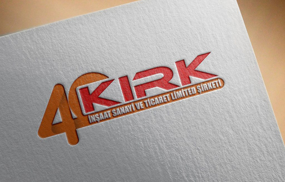 Kırk İnşaat Logo Tasarımı
