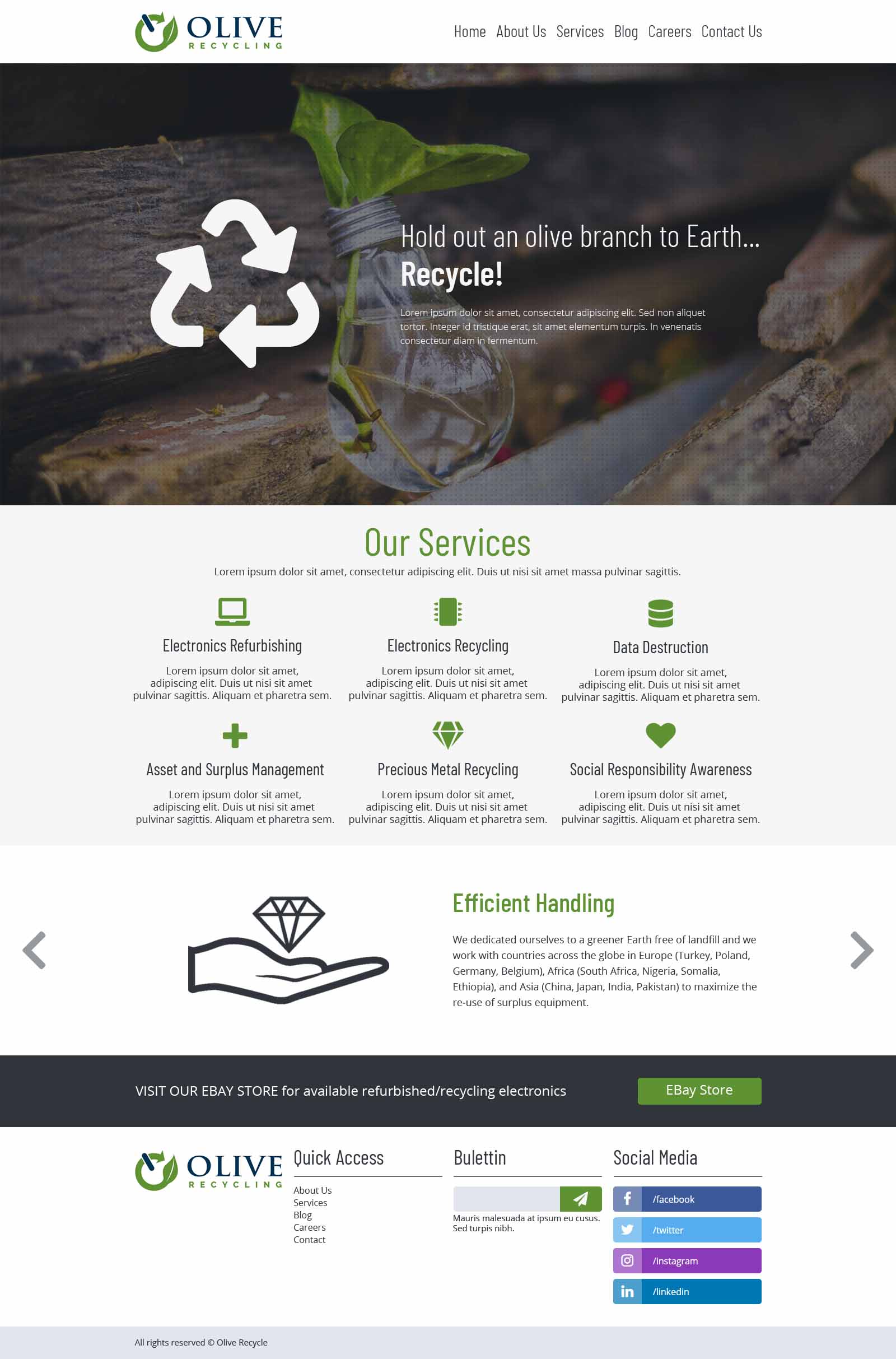 Olive Recycling