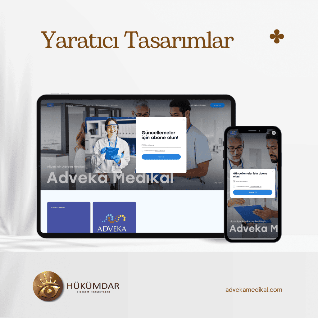 medikal web tasarım